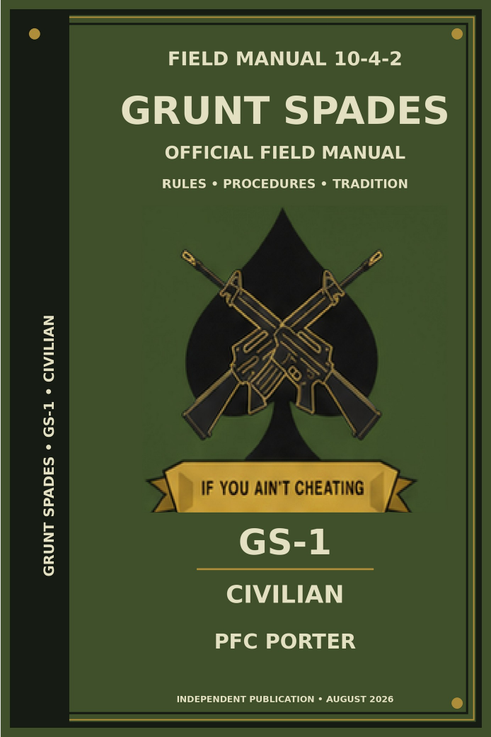 Locked OD Green GS-1 Grunt Spades Civilian Edition cover