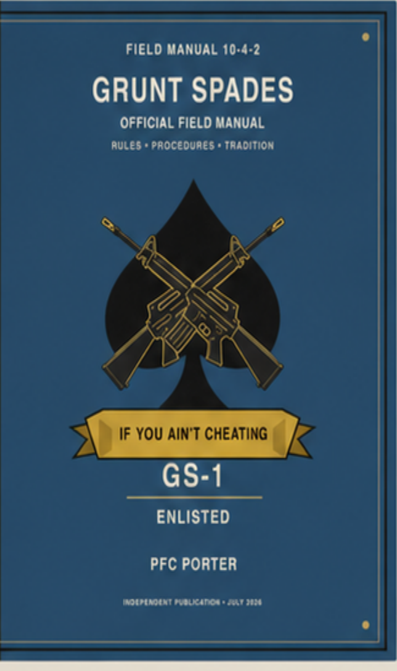 Infantry Blue GS-1 Enlisted front cover